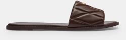 Coach papuci cu toc plat pentru femei, din piele Holly Quilted Leather Sandal PPY2-KLD196_89X