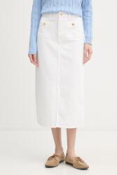 Tommy Hilfiger Fustă cu crăpătură din denim PPY2-SDD0DF_00X (WW0WW48607)