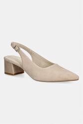 Vagabond Shoemakers tocuri cu călcâiul deschis nubuck MARTA PPY2-OBD26E_01X (5928.140.11)