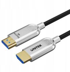 Unitek C11092ASL01 HDMI - HDMI 2.0 4K 60Hz Optikai Kábel 100m - Fekete (C11092ASL01-100M)