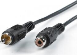 Valueline 11.99. 4329 RCA Audio Csatlakozókábel [1x RCA dugó - 1x RCA alj] 10.00 m Fekete Árnyékolt ( )