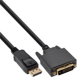 InLine 17116 video átalakító kábel 0, 5 M DVI-D DisplayPort Fekete (17116) (17116)