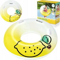 Bestway 36448 úszógumi és gumimatrac Fehér, Sárga Kép PVC Kör alakú úszógumi (36448) (36448)