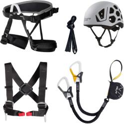 Singing rock Set ferrata Singing rock Packet FERRATA EXP II, negru/gri (XS - M)