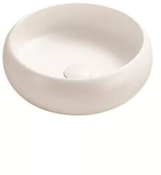 AREZZO design design SORAYA 36 cm-es kerek kerámia mosdó, fehér AR-81300240WB (AR-81300240WB)