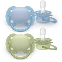Philips játszócumi Ultrasoft neutral 0-6hó fiús 2db
