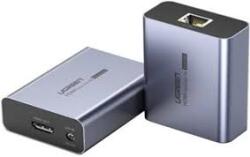 UGREEN EXTENDER VIDEO Ugreen, CM455 necesita cablu UTP Cat5e/6 max 70m, suporta HDMI 1.3, rez. maxima 1080P/60Hz, contine 1 transmitter si 1 receiver, metalic, gri 20519EU (timbru verde 0.8 lei) - 6941876214
