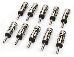 Phonocar 085262 antenna átalakító ISO-DIN 10 db-os csomag univerzális autós felhasználásra