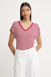 Morgan t-shirt női viszkóz - piros L