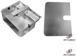 AVGate TELEPÍTŐ DOBOZ! Földbe süllyesztett egyszárnyú kapunyitó 230 V-os legfeljebb 3 méter hosszú és 500 kg súlyú kapukhoz