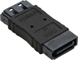 InLine 27700A csatlakozó átlakító SATA female SATA Fekete (27700A) (27700A)