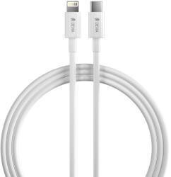 DEVIA Cablu Lightning / USB-C Smart, PD 27W, 2m, alb, Devia