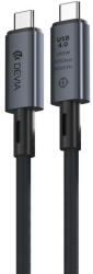 DEVIA Cablu USB-C / USB-C Extreme Speed, 240W, 8K 60Hz, 1m, negru, Devia