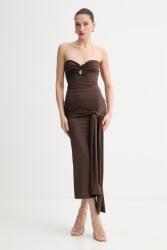 Bardot ruha - barna L - answear - 37 990 Ft