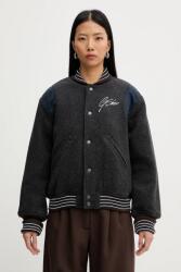 G-Star bomberdzseki gyapjúkeverékből - szürke XS