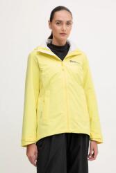Jack Wolfskin szabadidős kabát Moonrise 3in1 - sárga S