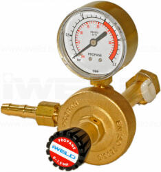 IWELD DYNAREG Propán-bután nyomáscsökkentő 20/1, 5bar (1órás) (5DRGPB201SM) - rbwhegesztes