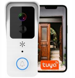 Spreest Vezeték Nélküli Csengő Kamera Ajtó Wifi Tuya Távoli Előnézet 12V (Dzwonek bezprzewodowy wideo T32-WW)
