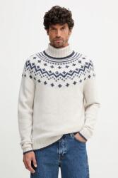 Barbour gyapjú pulóver HEWTON - bézs XXL