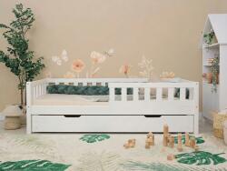Ourbaby Pat de copii Ourbaby Meadow plus - alb