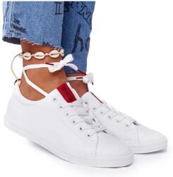 Big Star Női Tornacipő méret 38 Tornacipő Fehér Öko Bőr DD274685 Ajándék! (BM105590)