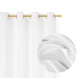 Tekstylier Függöny Etamin fehér 140x250 átvezető kerekek nappali hálószoba (Firana gotowa 140x250 na przelotkach etamina)