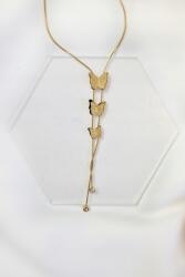  Pillangós nyaklánc, arany (BZ-00130-8-1-1)