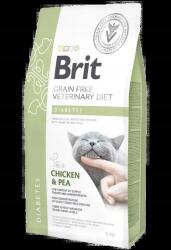 Brit Grain Free Veterinary Diets Cat Diabetes Csirke Borsóval 5kg (8595602528547)
