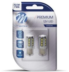 m-tech 181 416_B Led Izzó P21W 21W 12V/18XSMD5730/2DB