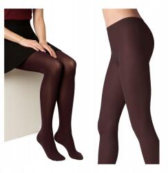 Marilyn Női harisnyanadrág 40den matt bugyi nélküli Tonic Marilyn 5-XL Brown (rajstopy damskie rajtuzy kryjące)