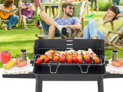  Naturzon | Faszenes kerti grill állítható ráccsal és polcokkal (DS36969732)
