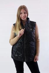  Fashion rövid mellény, fekete, 40 (PL00013-1-1-2)