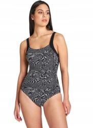 arena Női Egyszínű Karcsúsító Fürdőruha, Méret: 38 (5908456426601)