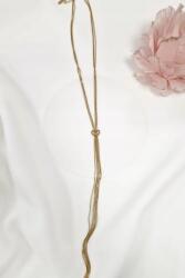  Dekoratív Rojtos Nyaklánc Szív Arany színben Uni (00714-1-1-1)