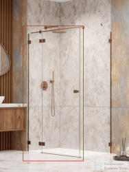 Radaway Essenza Pro KDJ 90B zuhanykabin balos ajtó része, szálcsiszolt réz 10097090-93-01L (10097090-93-01L)