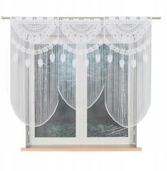 Markizeta Rani függöny Makramé 60x120cm fehér szín(kész) (001474/PBL/001/060120/1)