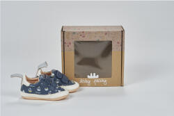 Easy Peasy Papuci de casă Fete MY BLUMOO PTI'VELCRO Easy Peasy albastru 6-12 luni