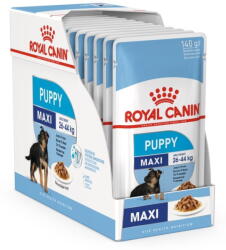 Royal Canin Maxi Puppy 10x140g nedves eledel nagytestű fajták szószában