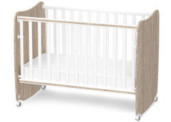 Lorelli Stars ringatható kiságy 60x120 - White / Amber - aprotalpak