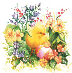  Húsvét Chicken szalvéta 20 db-os 33x33 cm (PKK022454) - aprotalpak