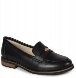 Cambell 26-19301BK Fekete Bőr Papucs 38-AS (26-19301BK)