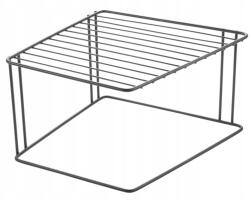 Metaltex Márkás Rendszerező Állvány Asztallap Szekrény Kiegészítő Polc Swiss Tányérok (361301)