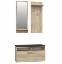 Topeshop Riva Sonoma Gardrób Szekrény Garnitúra (5207)