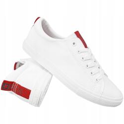 Big Star Női Tornacipő méret 38 Tornacipő Fehér Öko Bőr DD274685 Ajándék! (206544101)