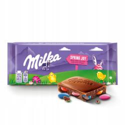 Milka Húsvéti csokoládé Milka Lentils 90g színes drazsékkal