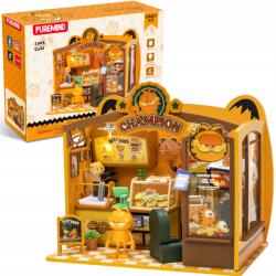 Pantasy Puremind Kirakós Fa Modell Garfield Kávézó Led Puzzle 3D Diy (1303)