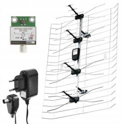 EMOS Kültéri antenna Emos EM-030 DVB-T2 Dab 170-790 MHz Lte szűrővel (8649532)