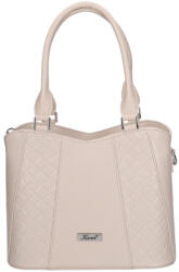 Karen bézs / steppelt rostbőr női kézi / válltáska 9556 wili