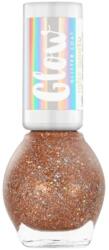 Miss Sporty Glow Glitter körömlakk 7ml Golden Warmth (040)