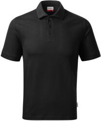MALFINI Tricou polo bărbătesc Resist Heavy Polo - Neagră | 4XL (R200119)